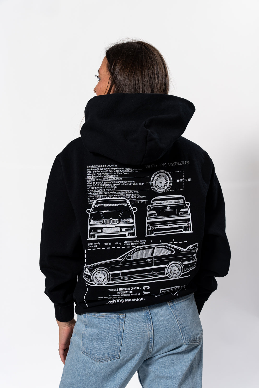 E36 BLUEPRINT HOODIE