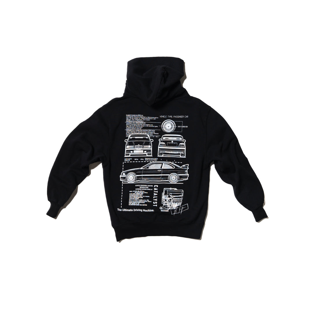 E36 BLUEPRINT HOODIE